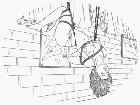 Jeanine doet aan bondage