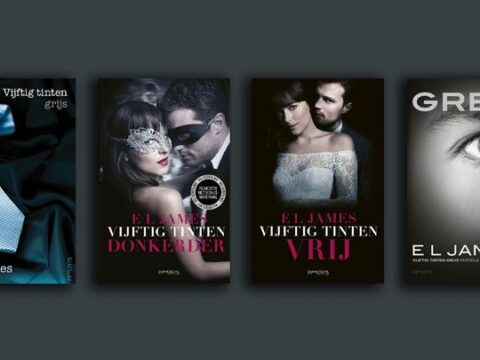 Wat is de volgorde van de Fifty shades of grey/vijftig tinten grijs boeken?